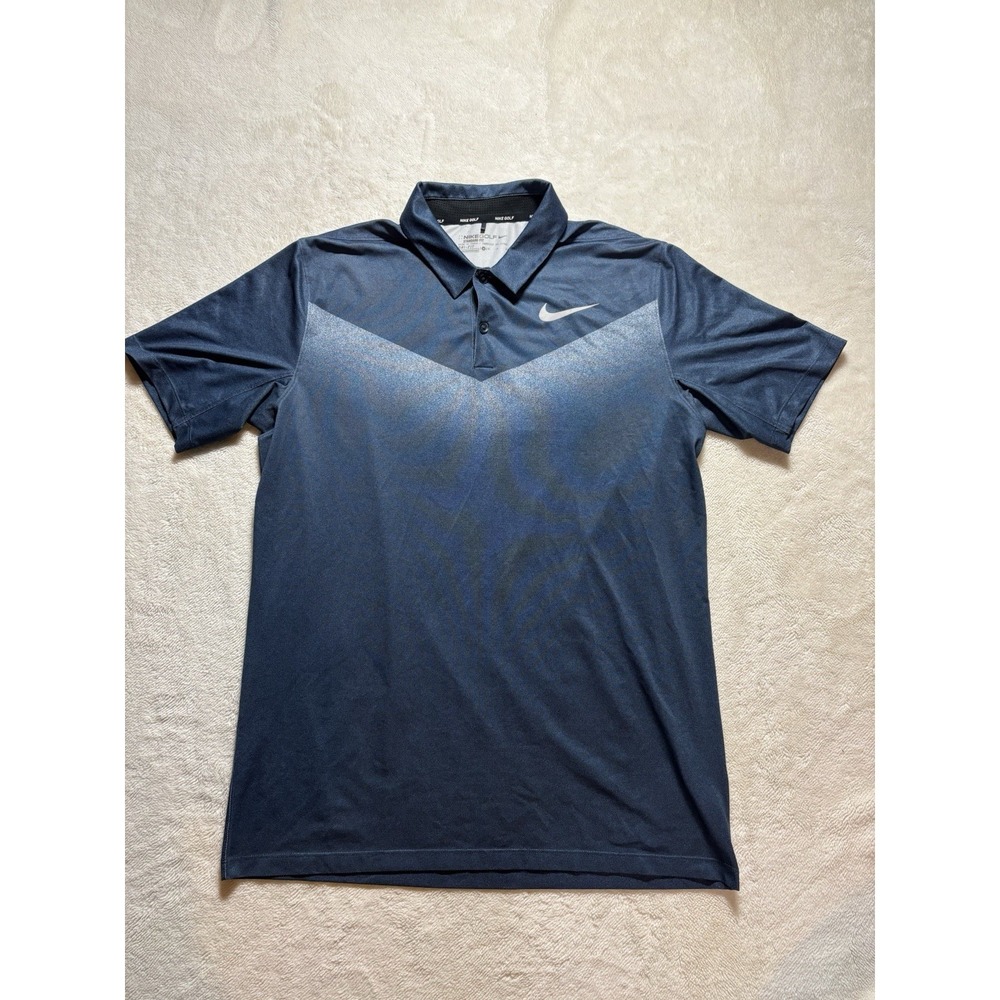 Nike Golf Standard Fit Short Sleev Active Polo Shirt Dri-Fit Medium